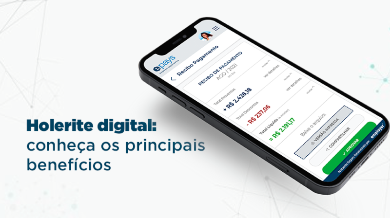 Principais benefícios do holerite digital